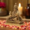 SHANTI Brass Kubera Idol for Home, Pooja, Office | Lord Kuberan Statue For, Gift, Good Luck
