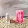Lovely Animal Candle Molds 3D Dogs Silicones Mould Ornament Molds Casting Mould Craft Supplies for Home Decorations
