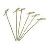 100pcs 9/12/15cm Cocktail Bamboo Skewers Looped Knot Cocktail Picks  Party Decorative