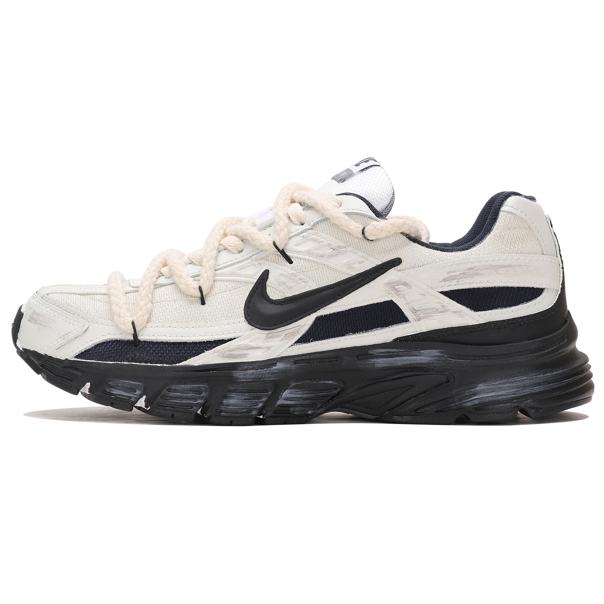 

Nike Initiator Low top Running Shoes Men s Beige Black 394055-101(Team1206-) 44.5
