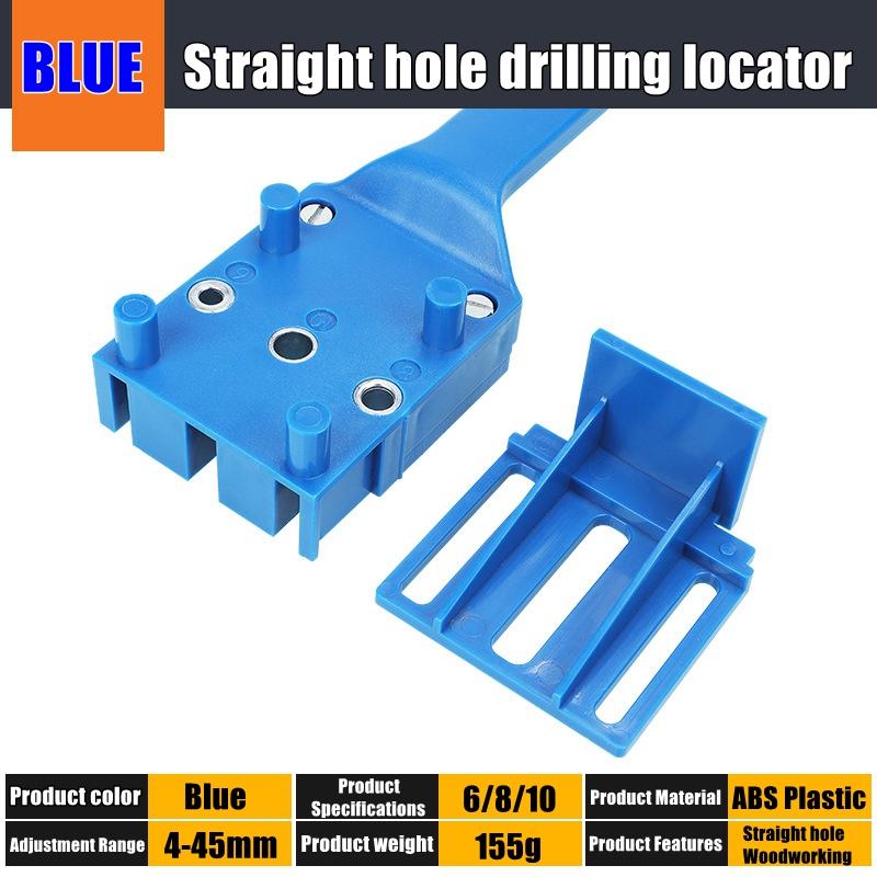 Woodworking Punch Locator Carpenter Tools Hand Tools 6/8/10mm Drill Bit Hole Puncher For Cross Dowel Drill Jig Accessories