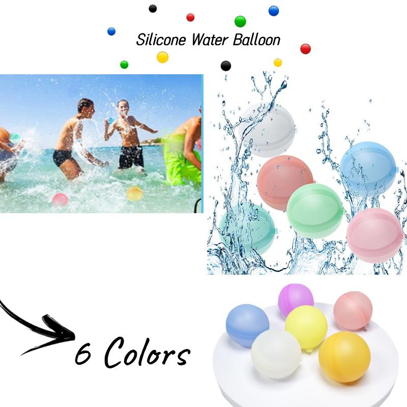 Interactive Silicone Water Bomb Ball For Emotional And Intellectual Development