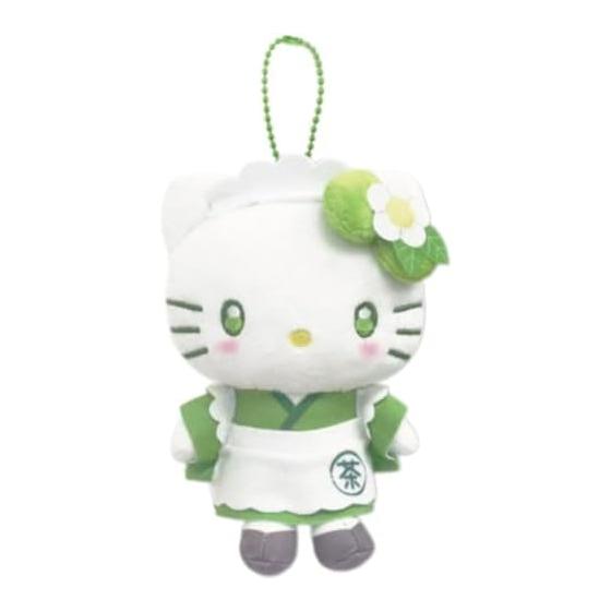 Круглая косметичка Hatayama Shoji с маскотом Sanrio, цвет маття