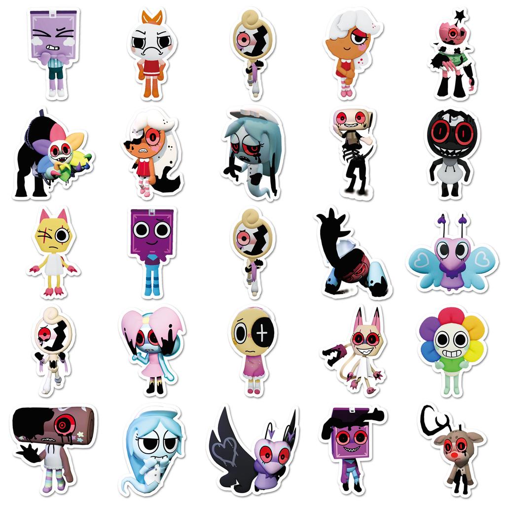 Stickers In The World Of Dandy (Dandy) Roblox Dandy's World Sticker Pack Stickers Set 50 Pcs