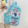 Cartoon Kids School Backpack Durable Nylon Breathable Bag Lightweight