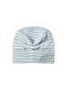 NYXX Oversized Stripe Beanie Light Blue