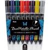Pentel Dual Metallic Blush 8 Color Set GFH-D8ST