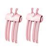 Cordless Volume Clip for Hair 2Pcs Heated Clip, Electric Root Volumizer Crimper, 3 Minute Lifting Portable Comb Flat Hair, Dual