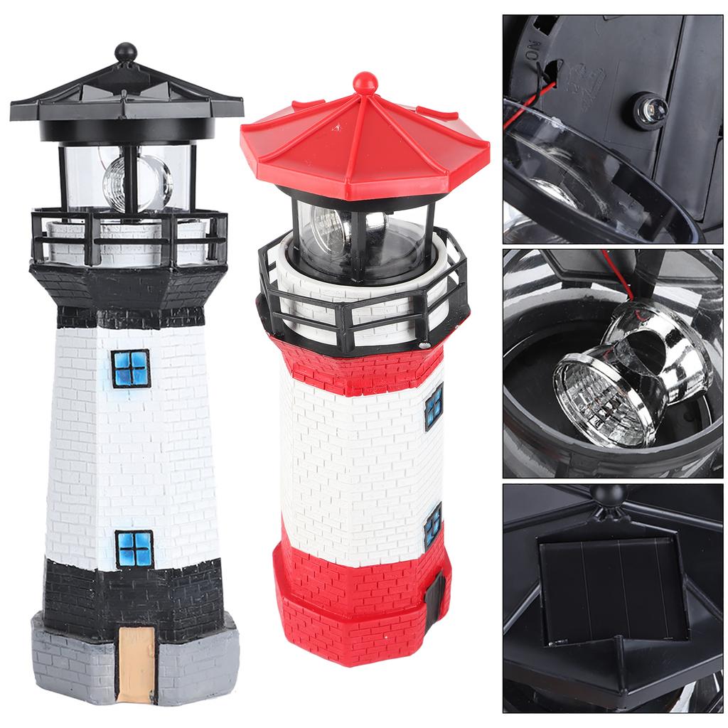 Landscape Light Outdoor Solar Power Rotating LED Light Landscape Lamp Garden Courtyard Decoration White Light Solar Power Light