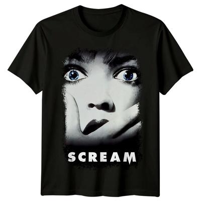 Scream (1996) Movie Poster Inspired T-Shirt Retro Horror Scary 90s Tee Unisex