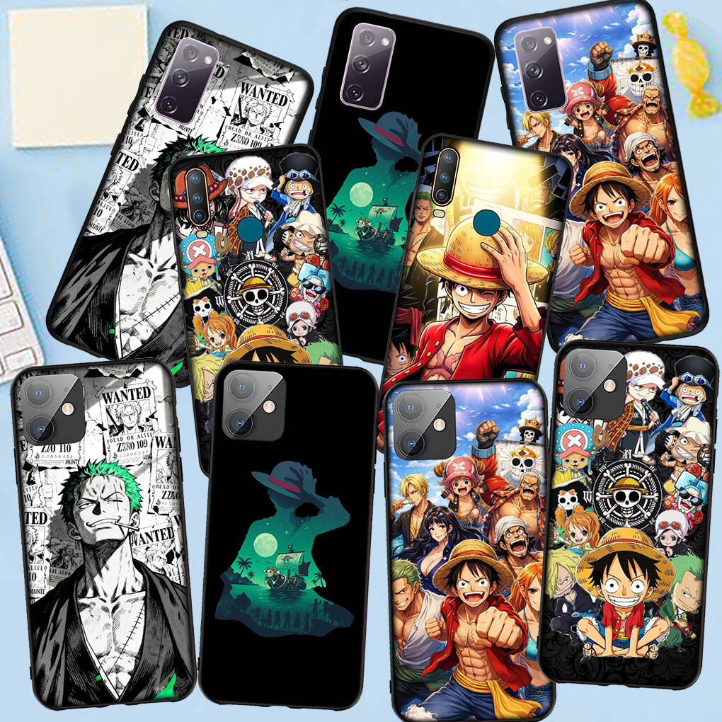 Case for iPhone 17 15 16 Plus Xiaomi Poco X7 X6 F8 F7 M8 C85 C75 C71 Redmi Note 14 12 11 13 Pro Max A4 14C 13C 15C One Roronoa Coque Zoro Pieces Luffy