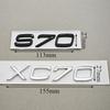3D ABS Car Letters XC70 S70 V70 Logo Rear Trunk Badge Emblem Decals For Volvo XC70 S70 V70 Exterior Accessories