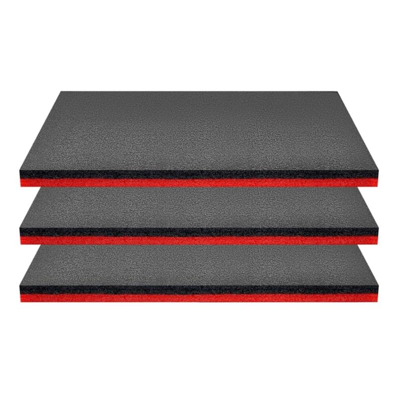 Durability Tool Case Foam Inserts Lightweight EPE Materials Shockproof Storage Solution 4Pack Foam Pad Storage Solution