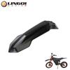 LINGQI Front Fender Plastic Fairing Mudguard Body Cover Parts Black Mud Guard For Tuttio Soleil 01 CHEERDMOTO Dirt Bike Off Road