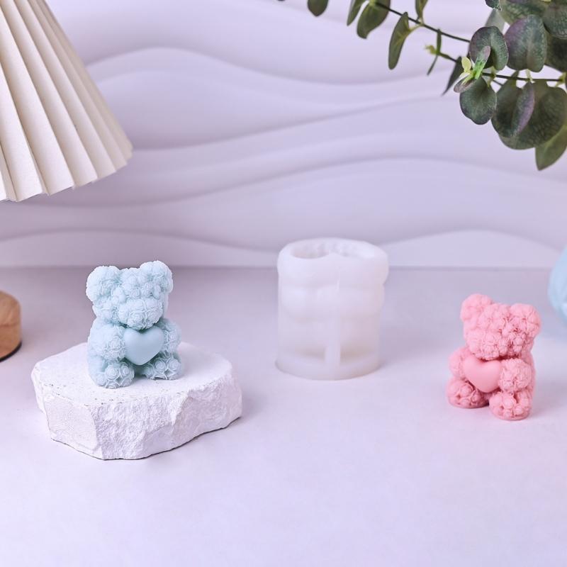 DIY Castings Moulds Cylinders Candle Mould Silicone Craft Pendants 3D Cylinders Candle Molds Candle Decorations Moulds