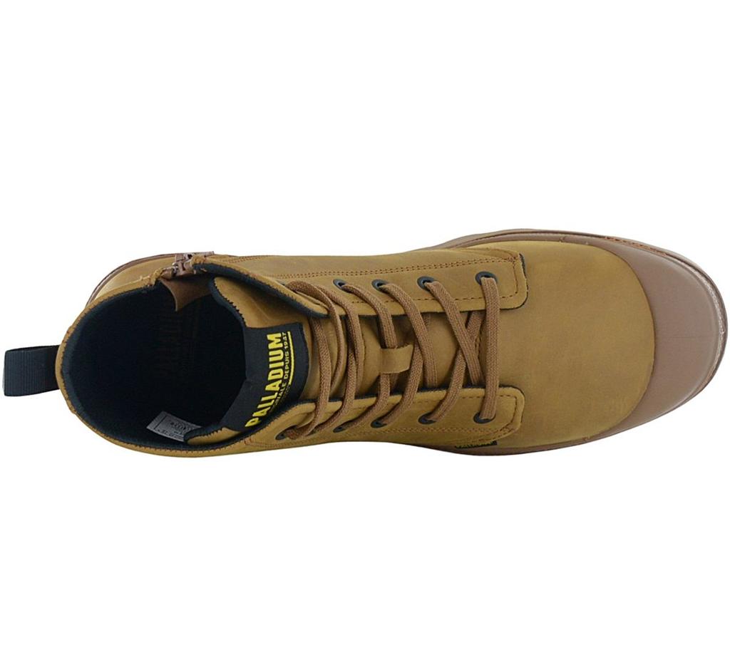 Palladium Pampa Continental Leather - Мужские ботинки кожаные коричневые 74373-203-M ОРИГИНАЛ