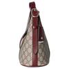Gucci Ophidia Classic Double G Logo Canvas Shoulder Bag Small Women bags Beige Dark-Brown 836872-FAE0K-9854