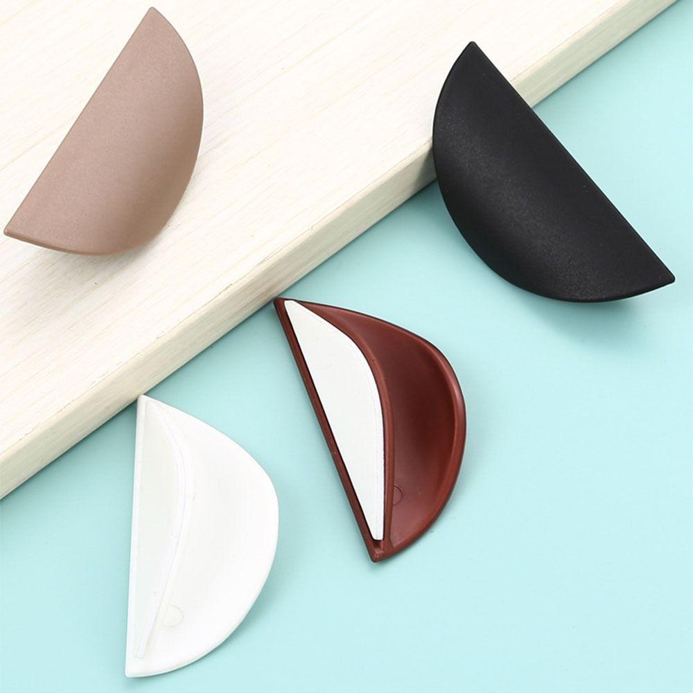 Semicircle Shape Cabinet Knobs Pull Self-Adhesive Drawer Handle Door Handle  Kitchen
