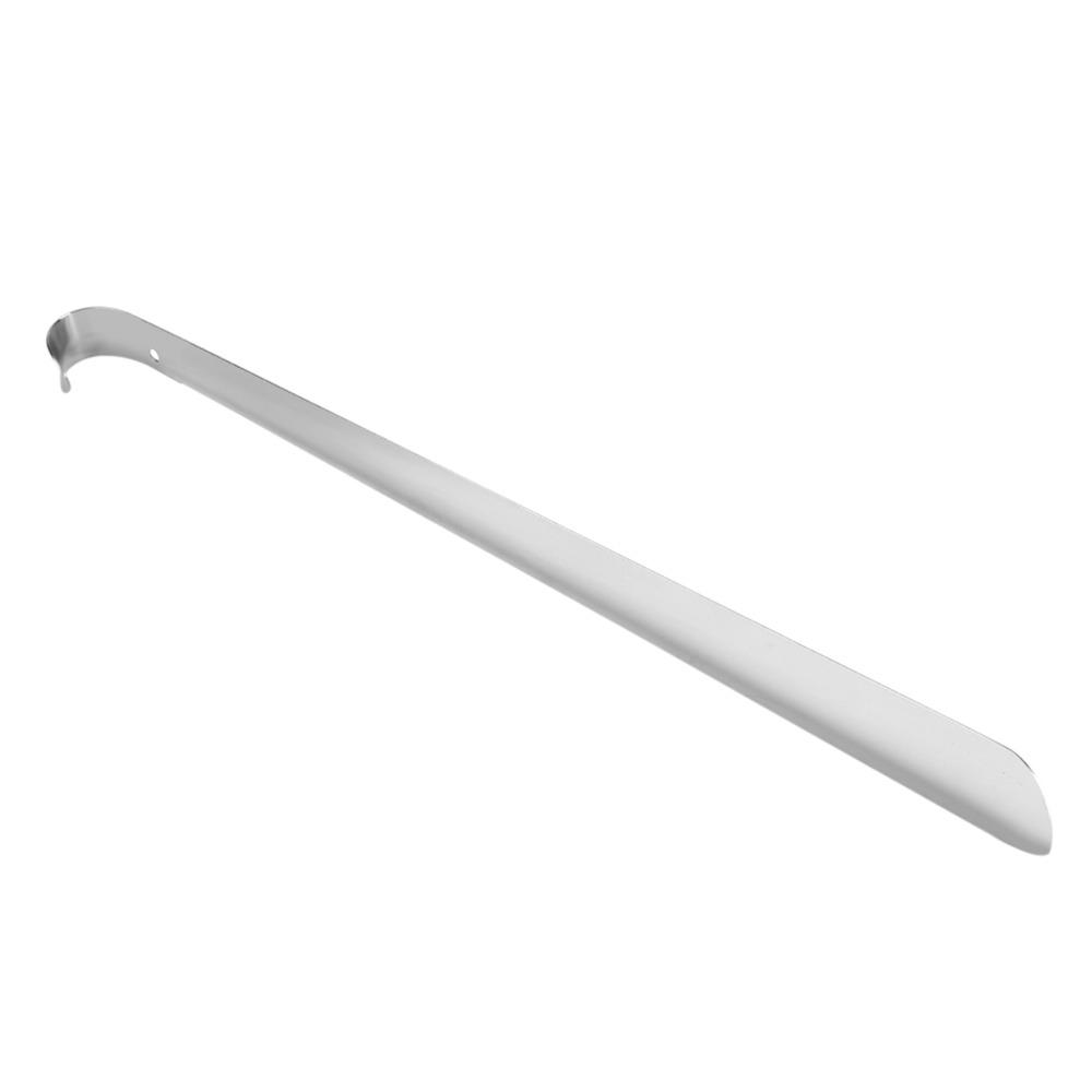 Lightweight Stainless Steel Stainless Steel Shoe Horn 41*4cm Sliver Shoe Lifter Shoe Helper Tool Travel