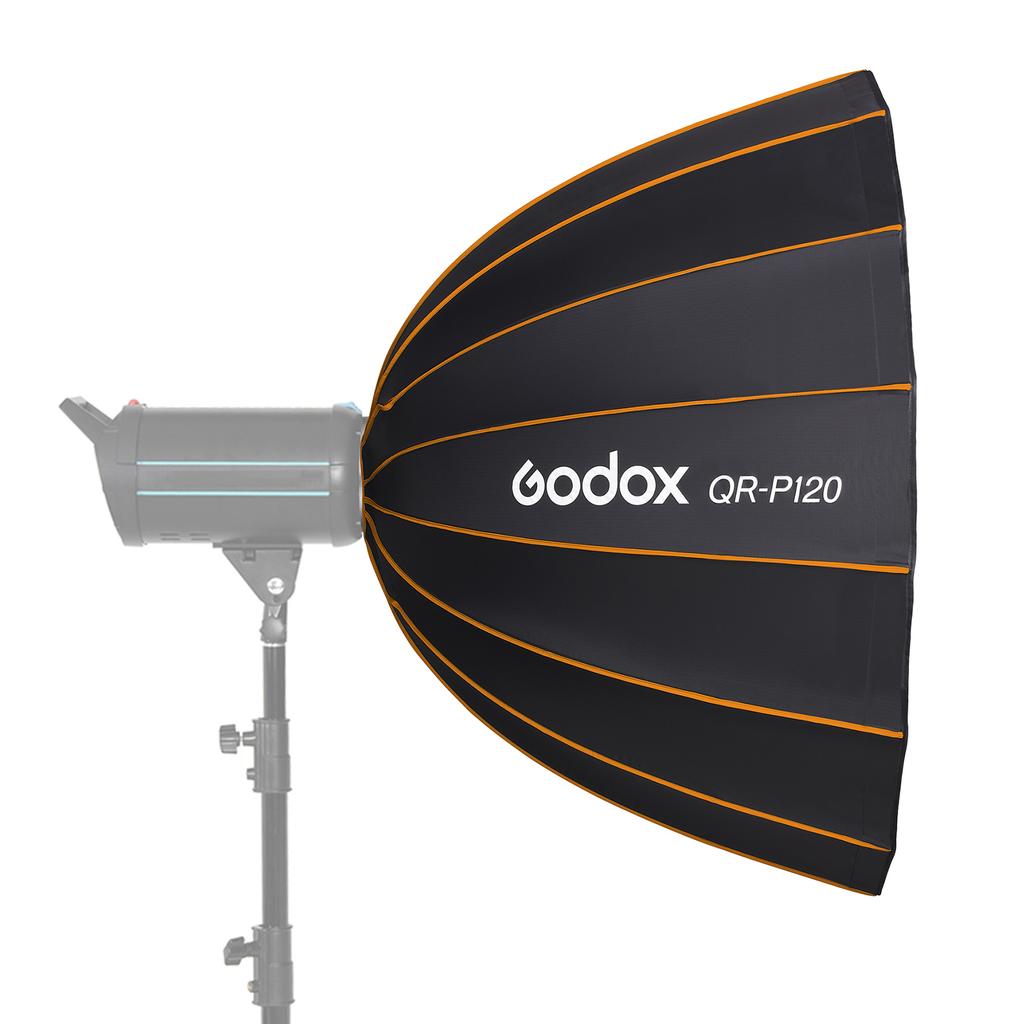 Godox Professional Parabolic Softbox 120cm Diffuser Bowens Mount with Carrying Bag for Studio