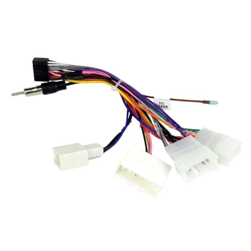 

16-контактный разъем кабеля-адаптера Радиопроводка Кабель-адаптер Автомобильная звуковая головка Кабель-адаптер Автомобильный радиоприемник Кабель-адаптер 1