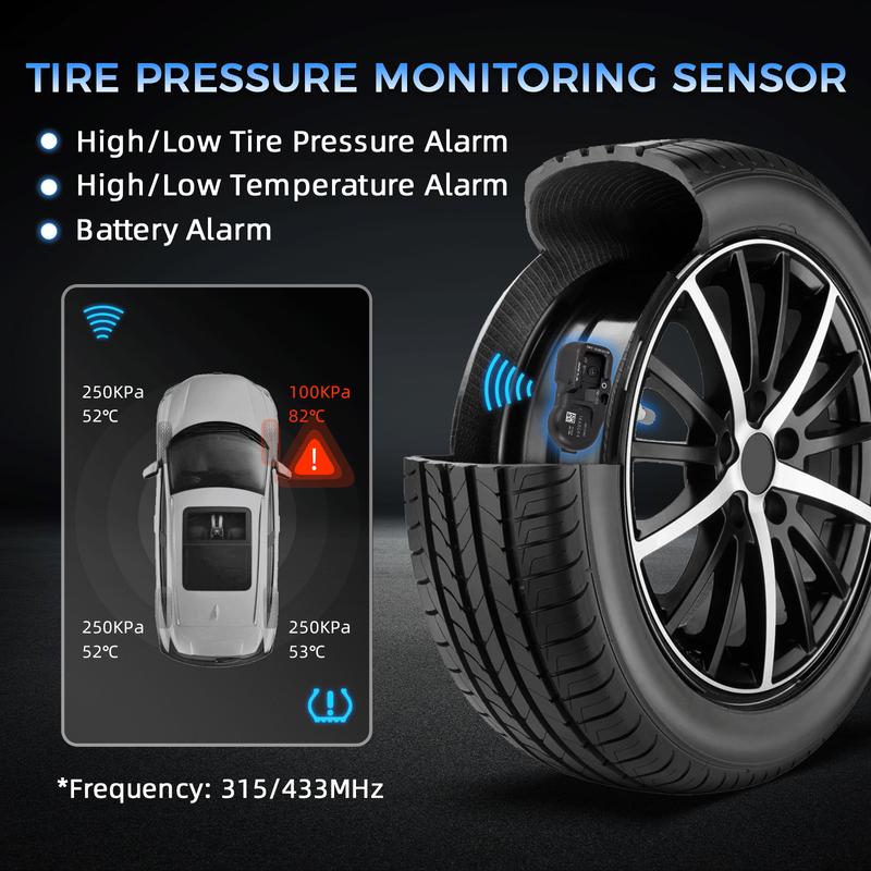 3641101AKN01A TPMS Tire Pressure Sensor For GreatWall POER 2021/06-2024 TanKe 300 Latte DHT-PHEV 2021-2024 Haval H5 2023/08-2024