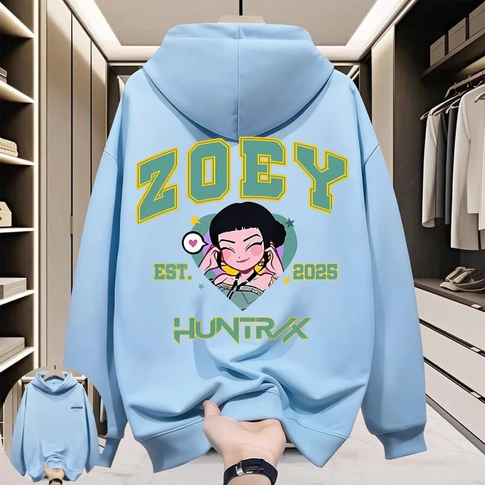 

Спасите сезон без одежды! Новое худи для детей с принтом «Охотник на демонов 2025», мультяшное, модное, с принтом, для девочек, спортивная одежда 100