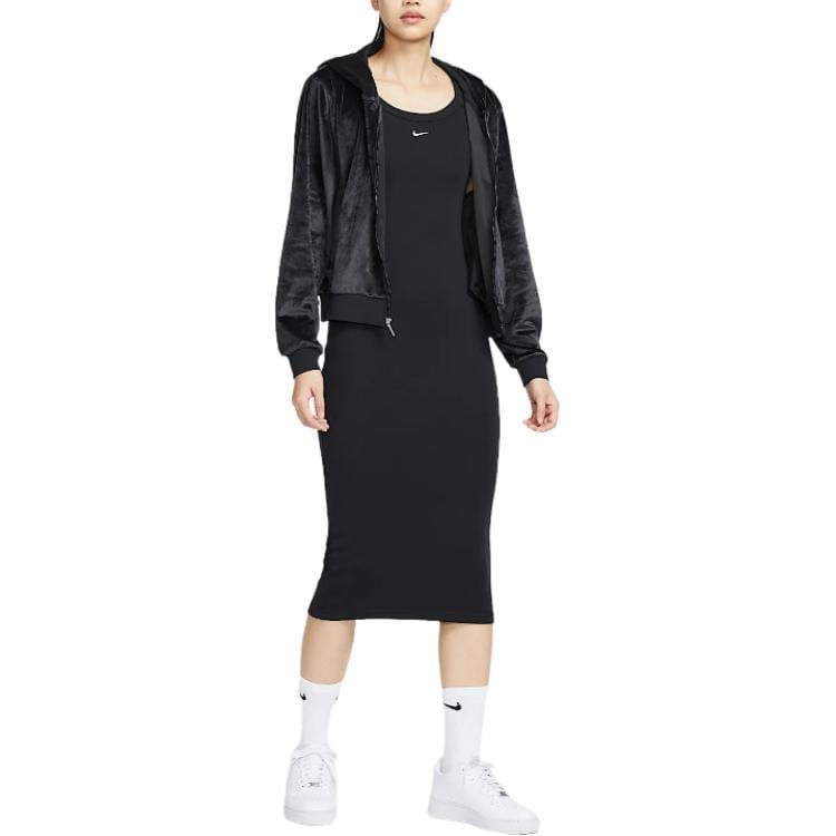 Nike Sportswear Sleeveless Dress Women's Black/Sail White HJ0711-010
