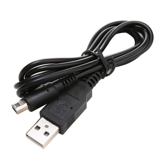 

Зарядный кабель, прочный USB-шнур для зарядки, игровая линия питания для DSI NDSI 3DS 2DS XL/LL, новый 3DSXL/3DSLL 2dsxl 2dsll чёрный