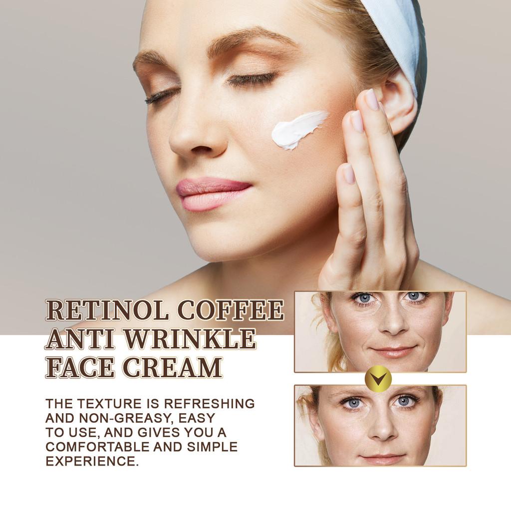 Eelhoe Retinol Coffee Anti-aging Cream For Smooth Skin Wrinkle Reduction And Repair