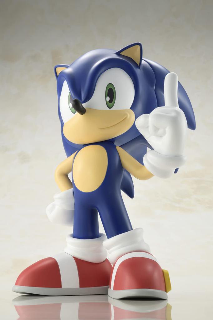 Bell Fine SoftB Sonic the Hedgehog Height 300mm PVC Painted Completed Figure BF124 approx. Non-scale