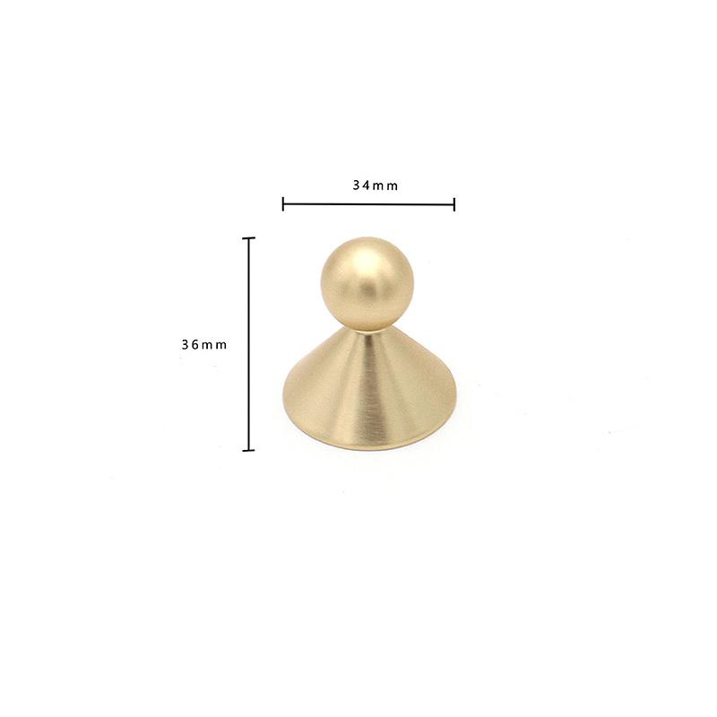 Modern Zinc Alloy Wardrobe Door Handle Single Hole Nordic Minimalist Cabinet Knob Drawer Handle Furniture Hardware