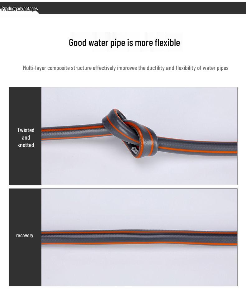 High-Pressure Soft Hose for Car Wash and Agricultural Irrigation