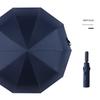 Large Ten-Rib Folding Umbrella for Two People, Business Use, Sun and Rain Protection, Sunshade Umbrella, Bulk Advertising Printing
