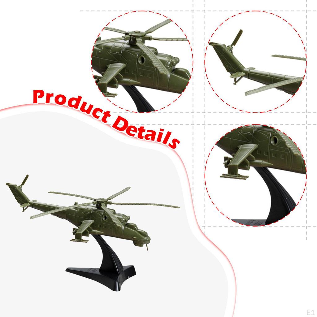 Fighter Jet Building Set Airplane Kit 1/144 Scale High Simulation Collection Decorative