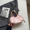 Ruffled cloud bag for women casual crossbody bag sweet bag fluffy shoulder bag folded