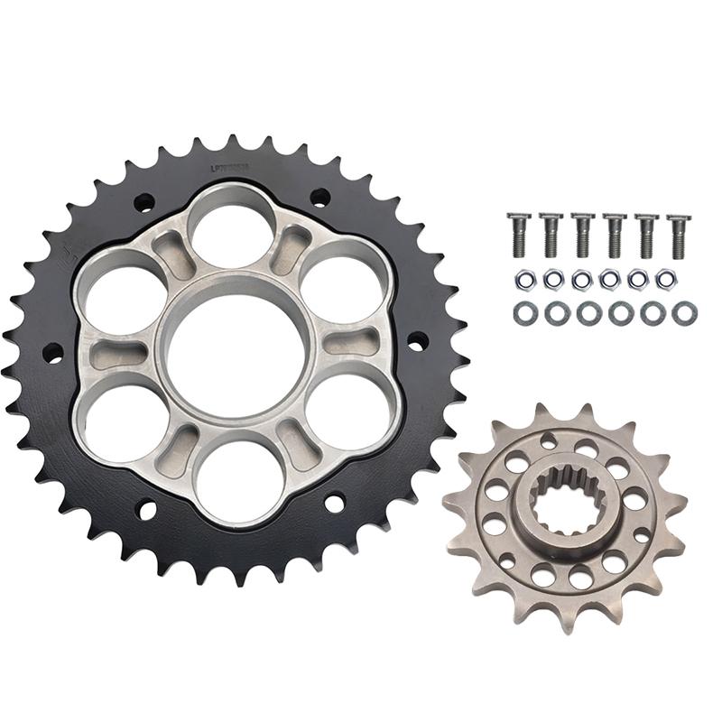 Front Rear Sprocket Carrier For Ducati 1103 Panigale V4 V4S 18-24 V4SP 1199 Panigale R Superleggeria 1103 Streetfighter V4 V4S