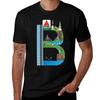 B For Boston Tshirt Big Size Loose Fit Tee Shirt