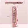 Compact Dual-Use Folding Hair Comb for Women - Ideal for Home, Dorm, and Travel