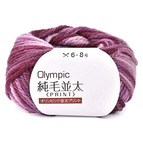 

Пряжа Motohiro Olympic зі 100% вовни, середньої товщини, з принтом, багатоколірна, 7, Упаковка 10