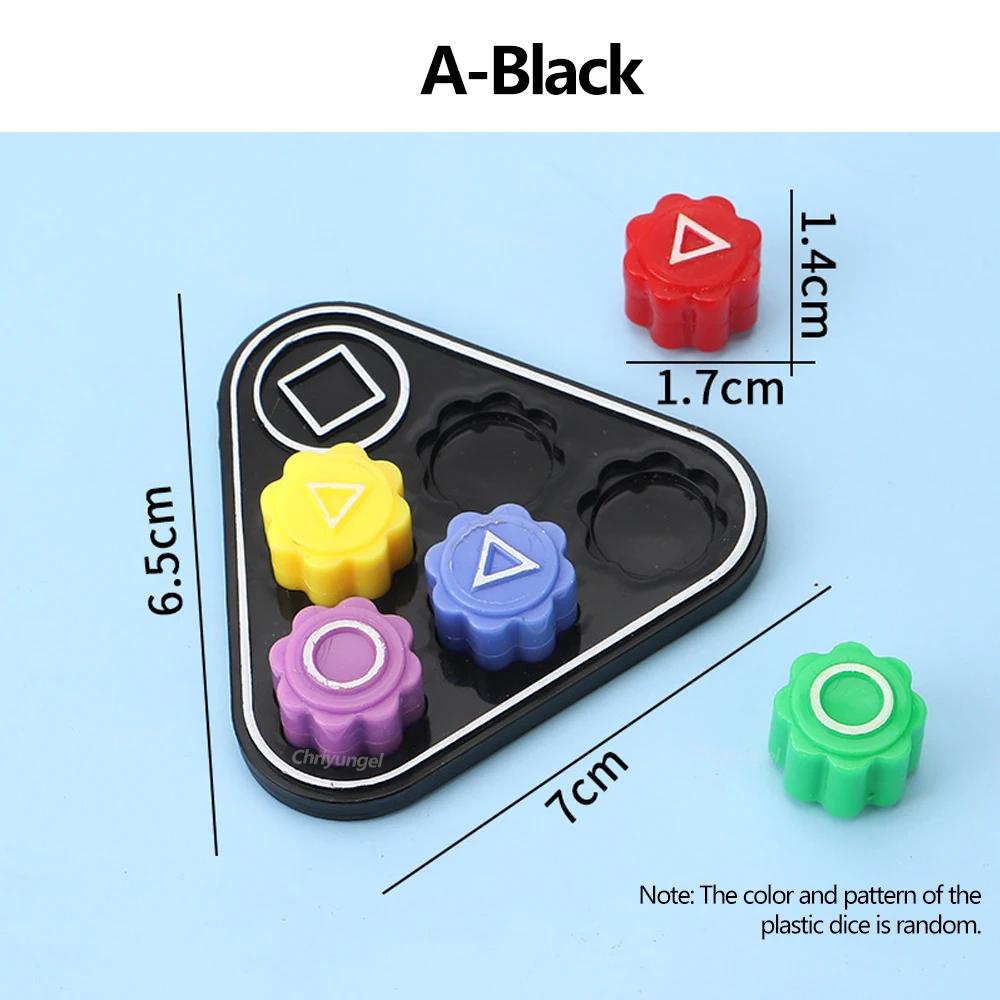 Stone Catching Game Set Korean Traditional Kids Hand Eye Coordination Finger Exercise Party Toy Gift