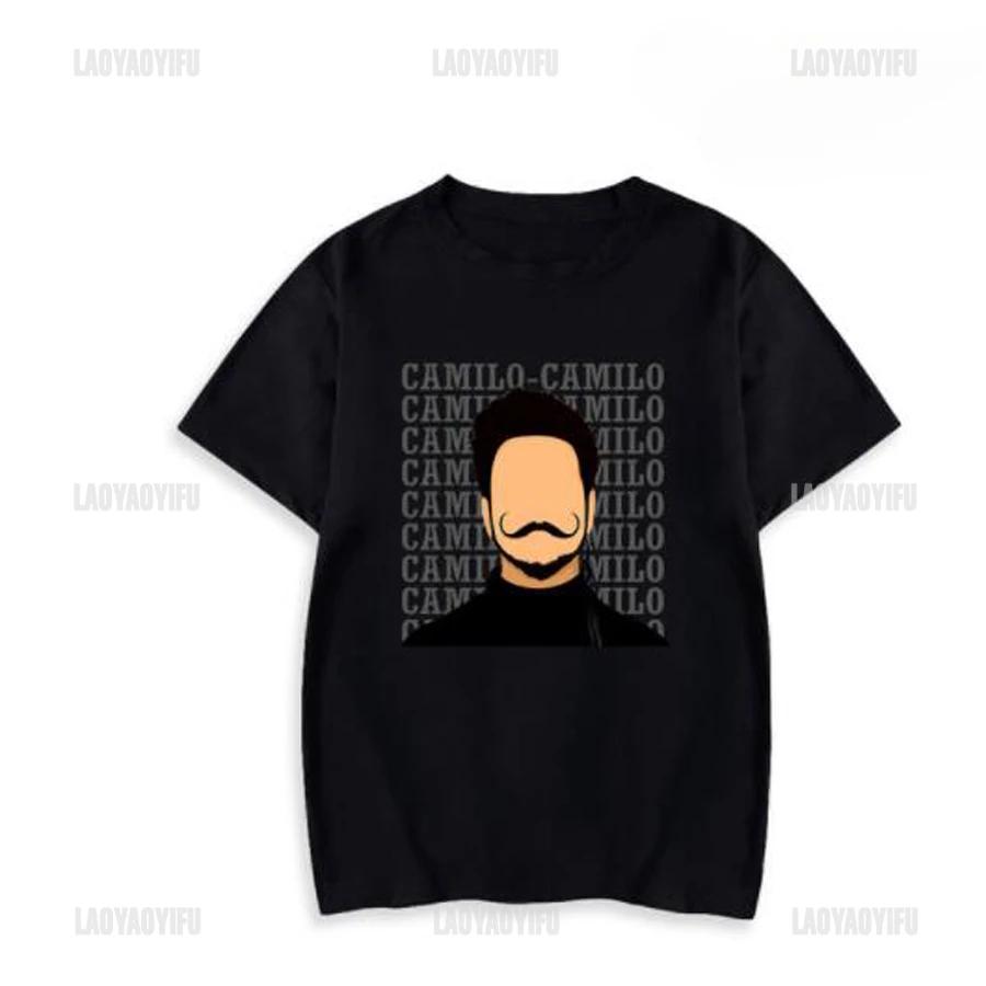 

Stylish Camilo Echeverry funny hipster Hip Hop Street casual comfortable summer unisex crew neck short sleeve Tshirt S