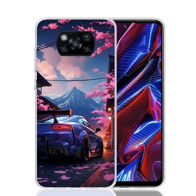 Classic Vintage Old Retro Car Case Phone Cover for Xiaomi Mi 11T 12T 10T 9T Pro 11i 12X 13 12 11 10 9 8 Lite 6X 5X A3 A2 Trend F