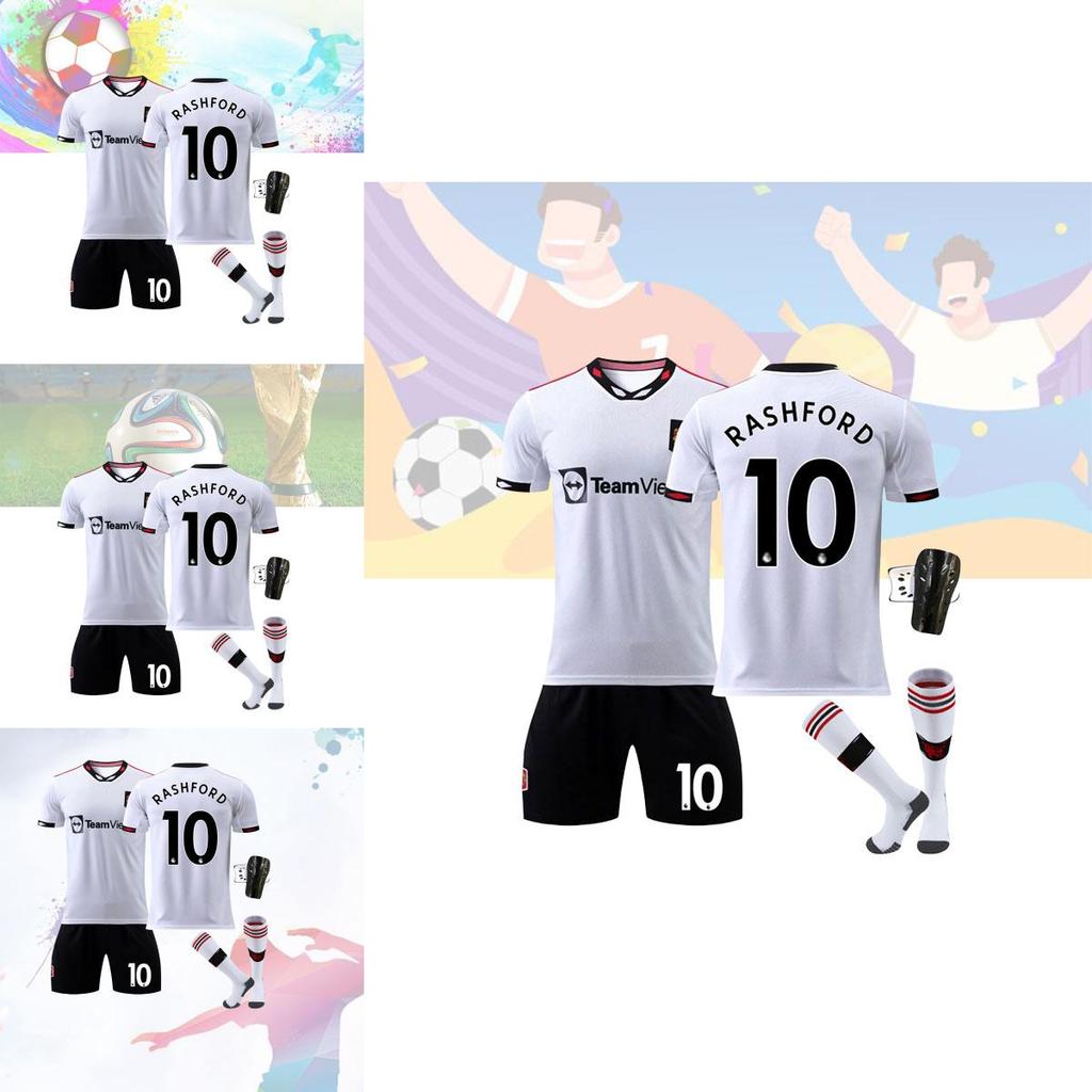 Red Devils Ronaldo 7 Rashford 10 Antony 21 Football Jersey Suit For Boys Girls Kids Stylish And Fashionable Uniforms For Men Women Unisex