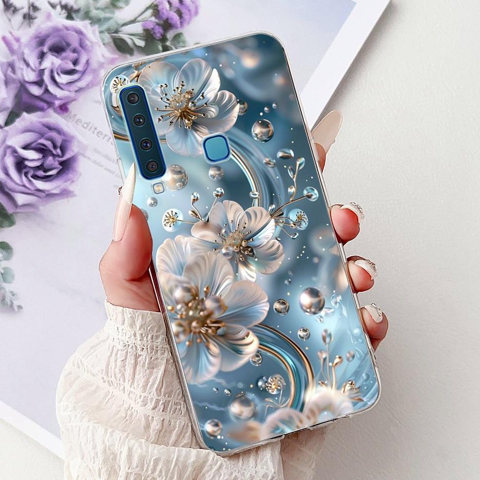 For Samsung Galaxy A9 2018 Case SM-A920F Cool Design Fashion Painted Cover Soft Silm Phone Case For Samsung A7 2018 A750F Fundas
