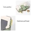 New PU Leather Women Short Wallet Multi-Cards Zipper Hasp Coin Purse Small Flowers Slim Small Wallet Women