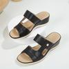 Women Wedge Shoes Open Toe Flatform Wedge Casual Sandal Slip On Summer Comfy Slides Sandals Platform Shoes Sandalias Femininas