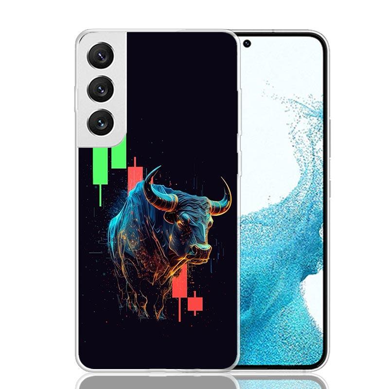 Trade Investment Forex Stock Market Phone Case For Samsung Galaxy S26 S25 Edge S24 S23 FE S22 Ultra S21 Plus S20 + Fundas Cover