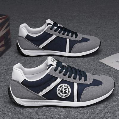 Men's Vulcanized Shoes Classic Low-top Canvas Shoes Breathable Canvas Casual Shoe Fashion Skateboard Shoes Lace Up Men Sneakers
