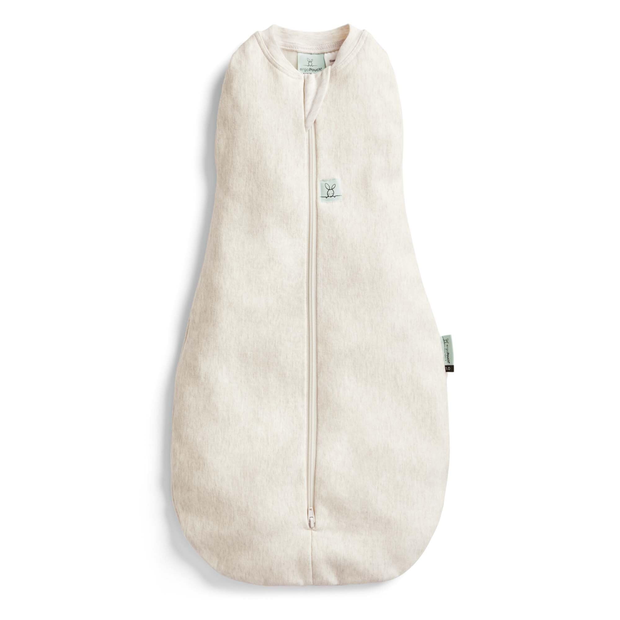ergoPouch Cocoon Мешок-пеленка [Оригинал] Пеленка, 0.2TOG, 0-3 мес., Овсяный меланж